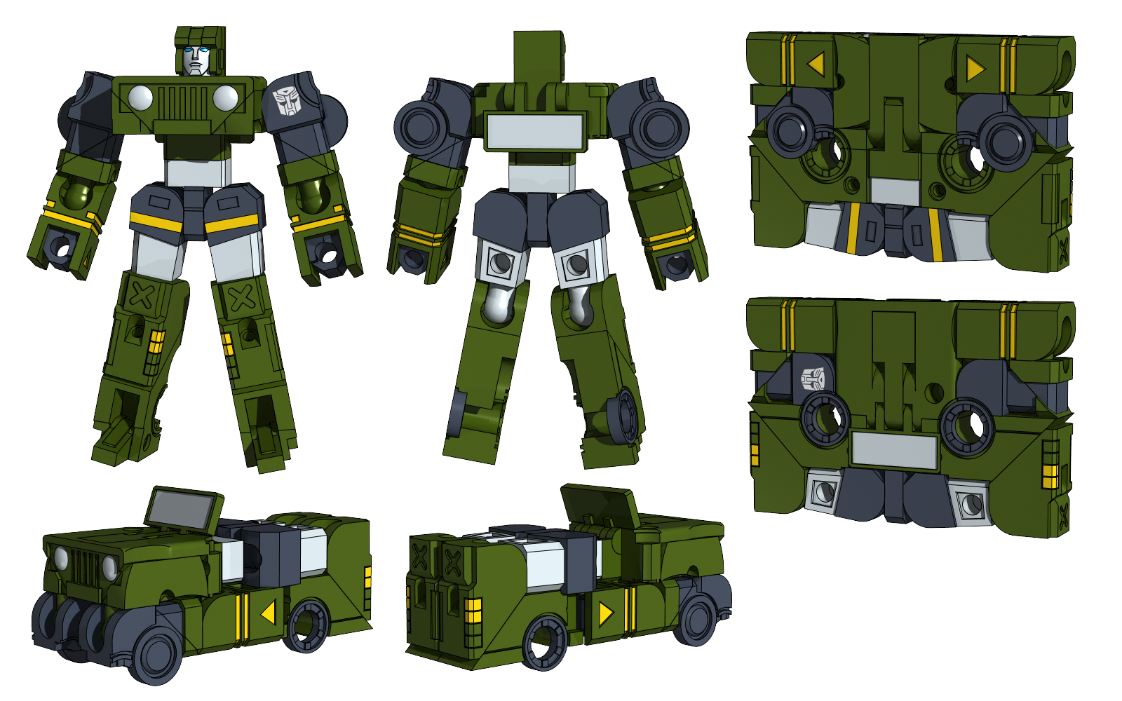 ハウンドイジェークト 変形バカ一代 ジザイトイズ